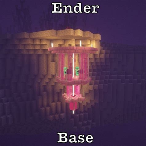 Underground Base Nether Base Ender Base Thanks To Xgoldrobin He