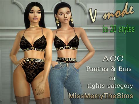 The Sims Resource ACC Panties Bras