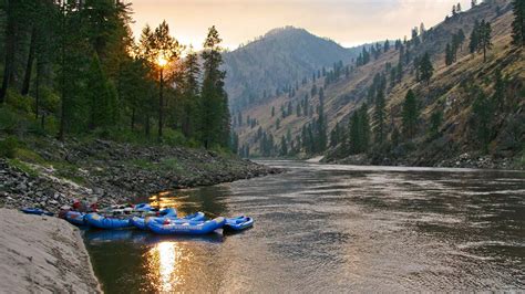Main Salmon River Rafting In Idaho Youtube