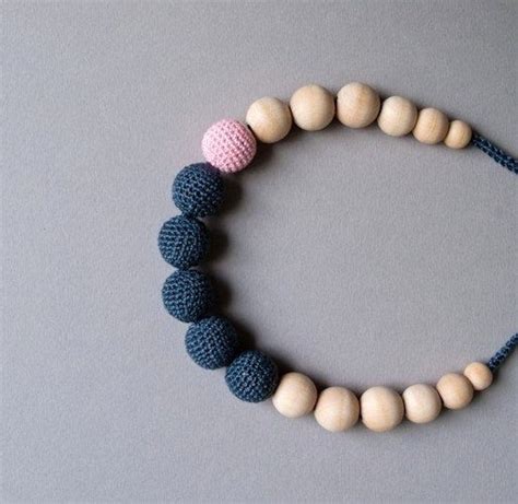 Nursing Necklace Teething Necklace By By Simplyacircle On Etsy