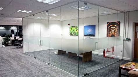 glass office partitions sydney premium aluminium and glass walls