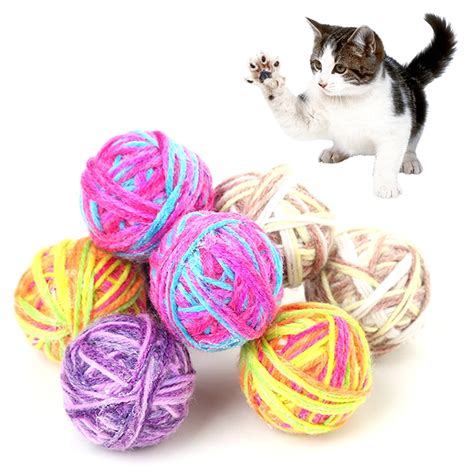 Balls Na 2pcs Cat Ball Toys Cat Catch Chewing Toys Interactive Cat