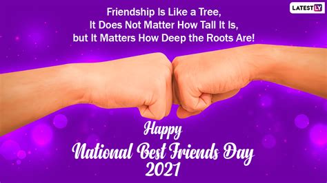 National Best Friends Day Us 2021 Images Wishes And Greetings Quotes On Friendship Whatsapp