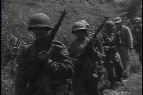 1950s The 1st Cavalry Battles Communist Forces During The Korean War