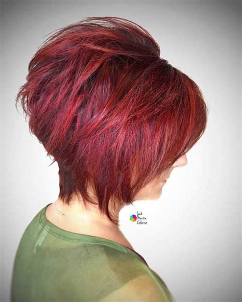 30 Back View Of Short Layered Haircuts Best Short Hairstyles For