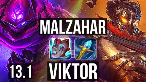Malzahar Vs Viktor Mid 40m Mastery 418 1600 Games Kr
