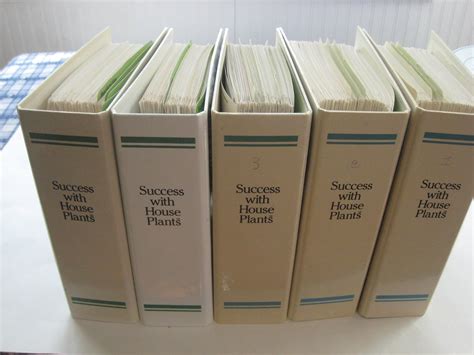Success With House Plants 5 Volumes With Groups 1 19 Packed Full Of