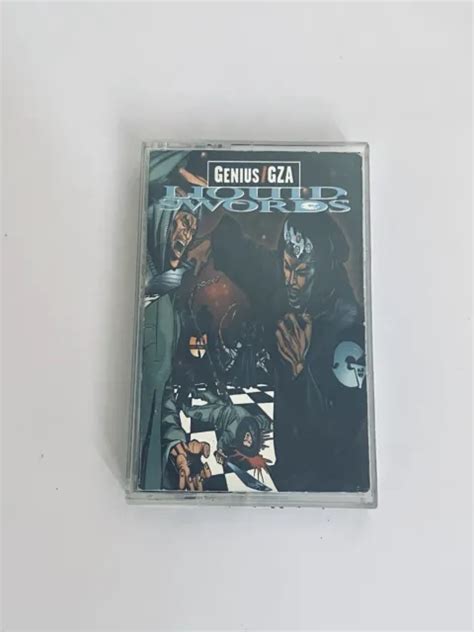 genius gza liquid swords cassette tape 54 99 picclick