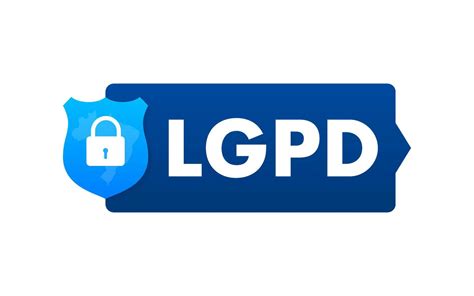 LGPD Brazilian Data Protection Authority DPA Lei Geral De Prote O De Dados Vector Stock