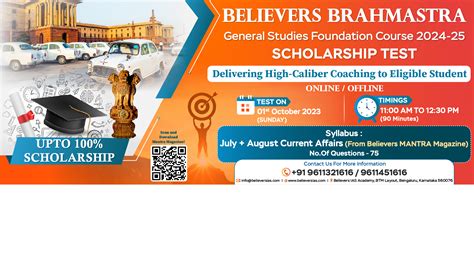 Believers BrahmĀstra Believers Ias Academy