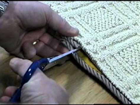 Instabind™ faux leather style carpet binding mimics standard or traditional binding but without showing any stitching. Reasons for Instabind DIY On-Site Carpet Binding - YouTube