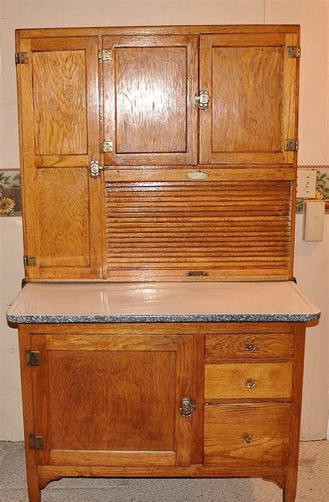 With this dining hutch, your kitchen's extra prep and storage space doesn't have to be boring. Folky Dots....Treasures for the Sweetest People: Hoosiers ...