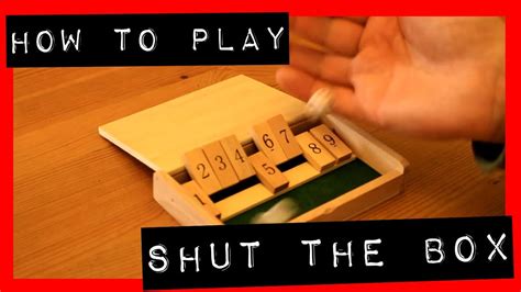 Rules Of Shut The Box Best Games Walkthrough
