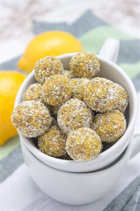 Lemon Turmeric Energy Balls Ripe