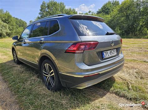 Volkswagena Tiguana II Allspace 2 0 240KM HAK PANO KAM360 Szczecin