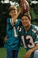 Former Dolphins quarterback Dan - Marino and son Daniel | Dolphins ...