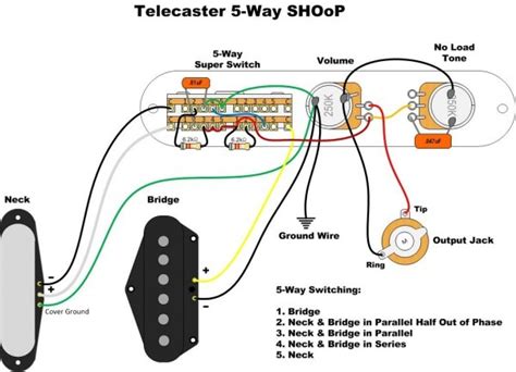 Telecaster 4 Way Wiring