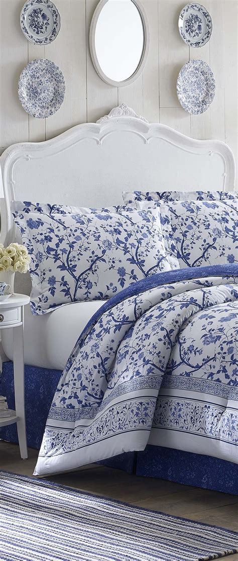 Toile Duvet Cover Marianna Blue And White Toile Bedding Luxury