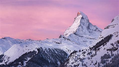 Hd Wallpaper Cemetery Lauterbrunnen Alps Switzerland