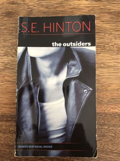 The Outsiders By S E Hinton 1988 Trade Paperback For Sale Online