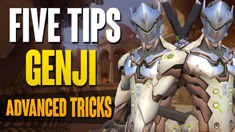Overwatch Five Tips For Genji Advanced Tips And Tricks Youtube