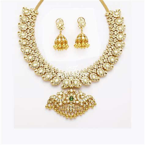 Kundan Mango Mala Mangatrai Pearls And Jewellers