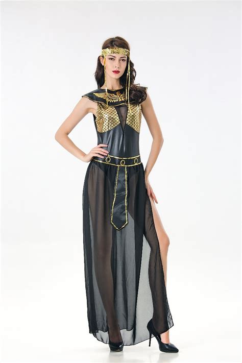 Deluxe Cleopatra Costume Sexy Women Ancient Egyptian Pharaoh Clothing