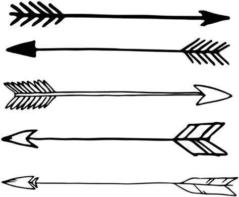 Library Of Arrow Drawing Png Transparent Stock Png Files