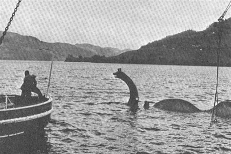 Nessie Prop That Sunk Long Ago And Lies Deep Beneath The Water