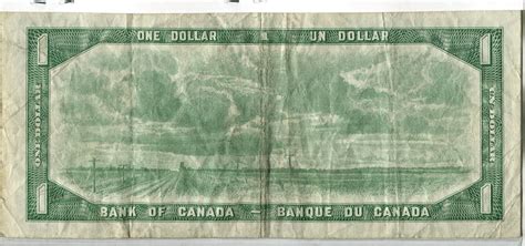 One Dollar Bill 1954 Canada Schmalz Auctions