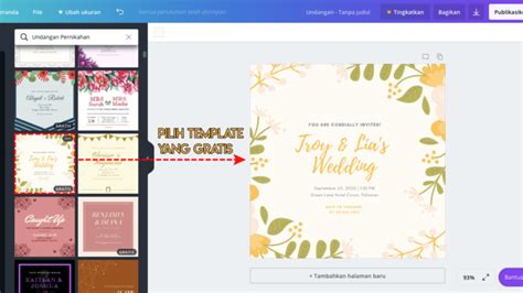 Lihat ide lainnya tentang undangan, undangan perkawinan, undangan pernikahan. Cara Mudah Desain Undangan Pernikahan Pakai Aplikasi Canva ...
