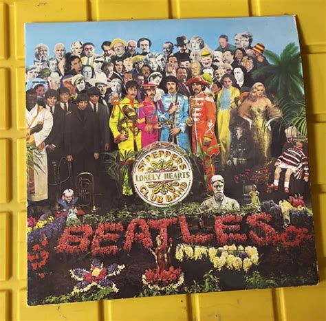 The Beatles Sgt Peppers Lonely Hearts Club Band Vinyl Lp Record W
