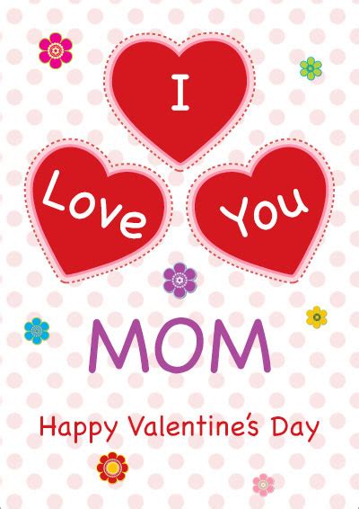 Valentine Free Printable Cards For Mom
