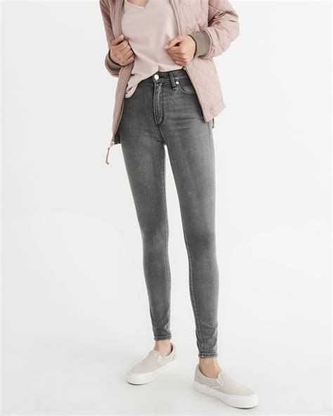 Sculpt High Rise Super Skinny Jeans Simone 98 Abercrombie And Fitch Relaunches Denim