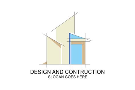 Construction And Design Logo Grafik Von Deemka Studio · Creative Fabrica