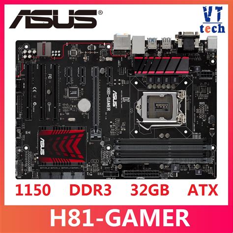 Asus H81 Gamer Desktop Motherboard H81 Socket Lga 1150 I3 I5 I7 Ddr3