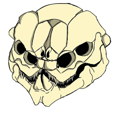 Eliksni Skull By Artisticfoxart On Deviantart