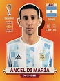 Argentina archivos » Figuritas Qatar Mundial 2022 | Angel di maria ...