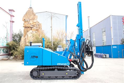 Hwl400r Solar Pile Driver Hengwang Group Offers A Wide Range Of Water Well Drilling Rigs
