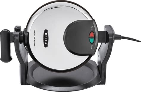 Bella Non Stick Rotating Belgian Waffle Maker Stainless Steel 17174