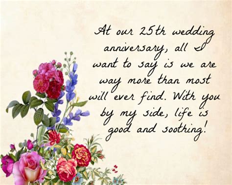 Best 25th Wedding Anniversary Wishes Quotes And Messages Images And Photos Finder