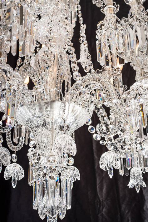 Baccarat Crystal Exceptional Chandelier France Early 19th Century For