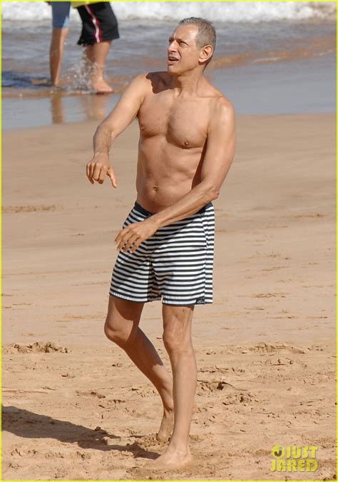 Jeff Goldblums Shirtless Beach Body Is Far From Extinct At 61 Photo