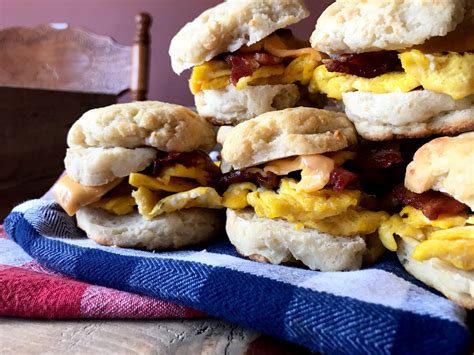 Bacon Egg And Cheese Biscuit The Skinnyish Dish Breakfast Biscuit