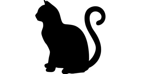 Black Cat Cuttable SVG and Printable PNG File