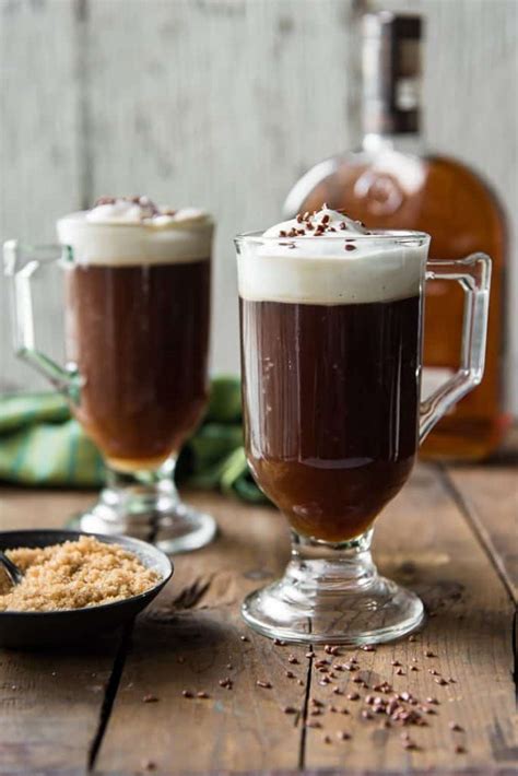 Classic Irish Coffee Cocktail • The Crumby Kitchen