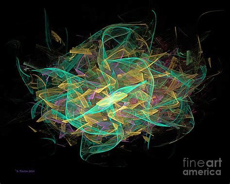Dancing Ribbons 18 Digital Art By Dee Flouton Fine Art America