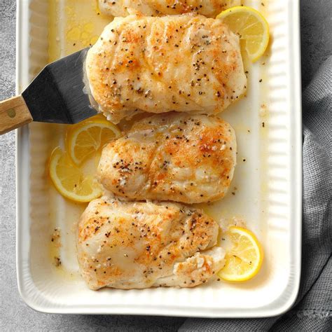 This blackened fish recipe from guy's guide to eating well cookbook is not only a diabetic fish recipe and gluten free, but one of my favorite go to easy fish dinner recipes. Fast Baked Fish Recipe | Taste of Home