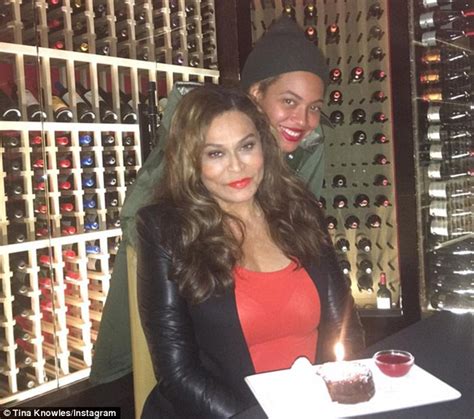 Beyonce Joins Sister Solange To Celebrate Their Mom Tina Knowles 62nd Birthday Daily Mail Online