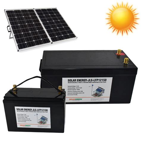 Battery Pack 12v 200ah For Solar Energy Storage Cjdropshipping